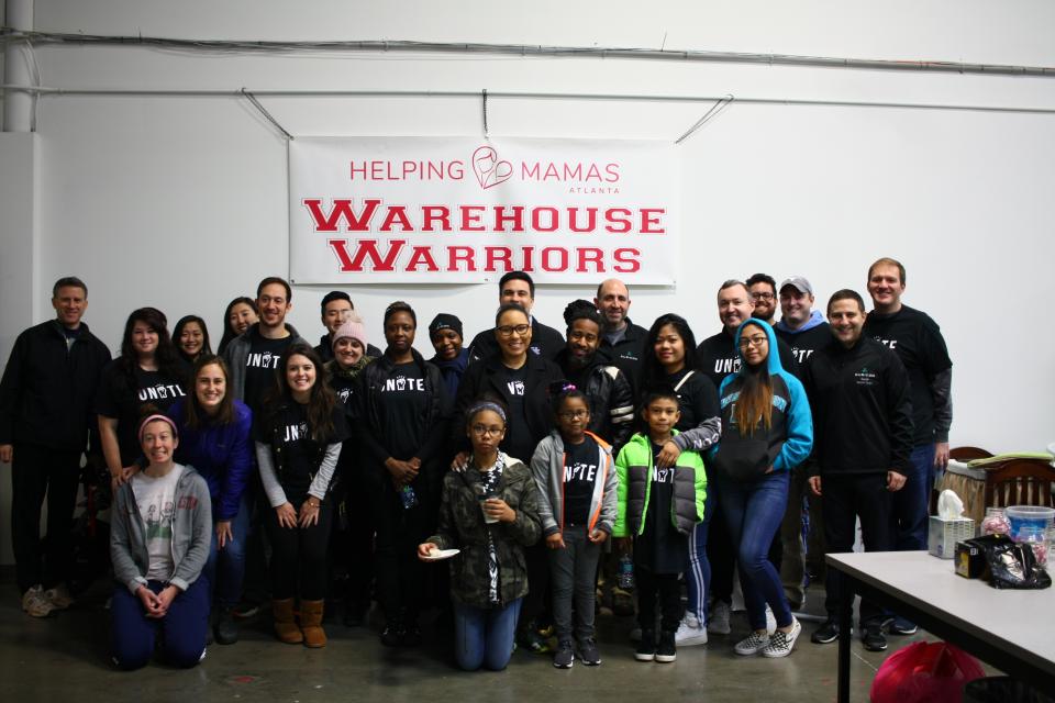 Rubicon employees in Atlanta taking part in the 2021 annual one-day “Sweep the Hooch” volunteer activity.