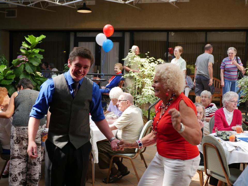 St. Camillus resident dancing with Kids From WI performer