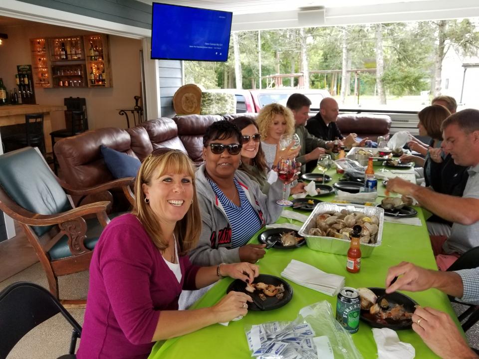 Leadership Team and spouses at lobster bake