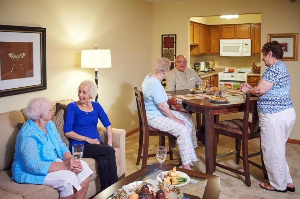 This outdoor DJ session was a great time for our residents to get outside and listen to some of their favorite tunes.