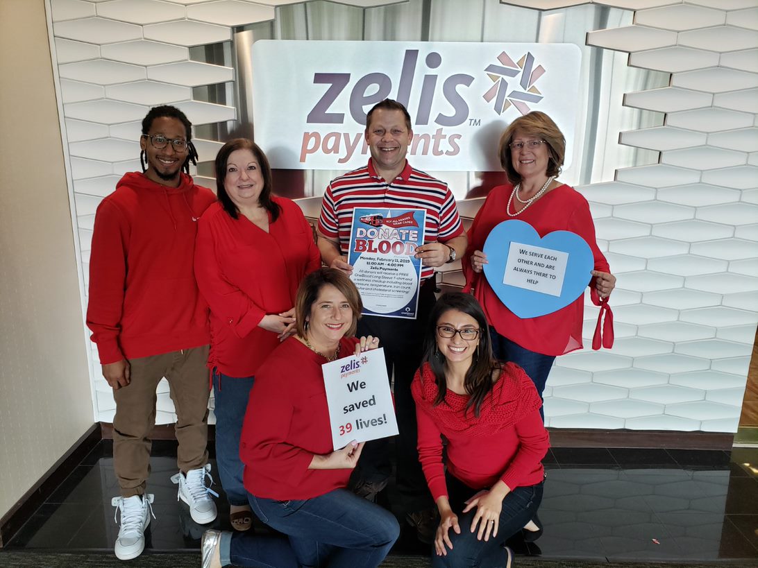 Zelis saves lives through blood drives!