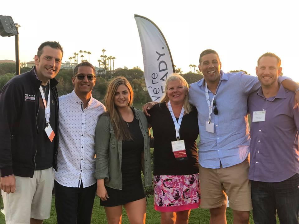 WestPac team members at an awards banquet