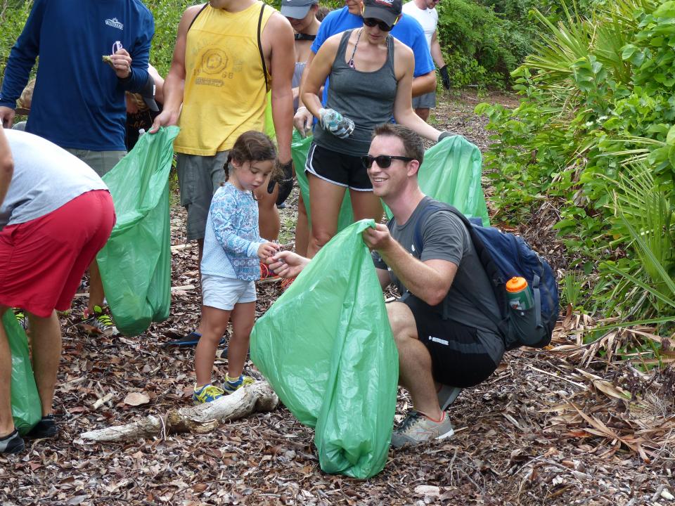 Taken at our Coastal Cleanup volunteer day.