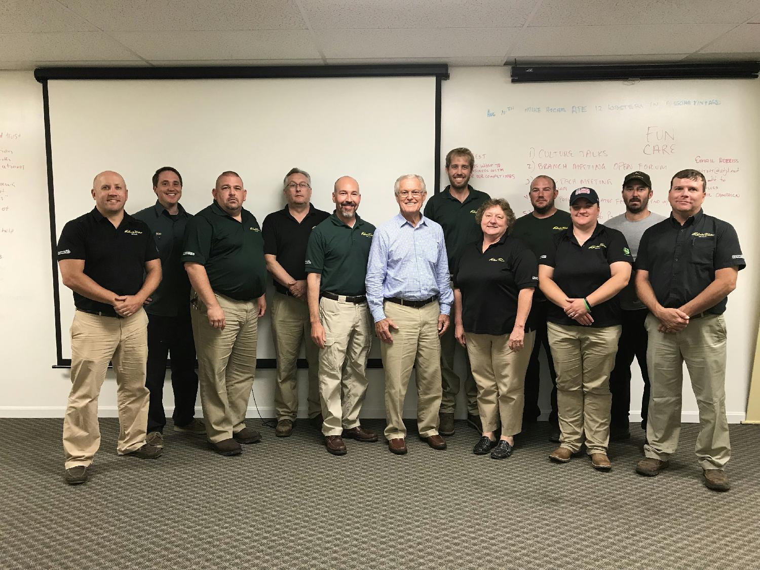 Dick Vermeil with Culture Committee