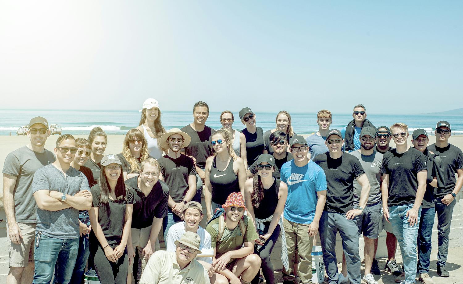 Beach clean up.