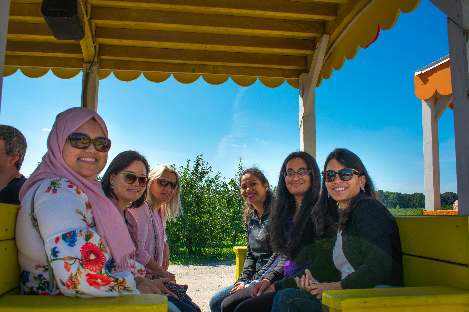 Safety First! Our Quality Assurance team celebrates  returning to the lab on site together from working remotely.