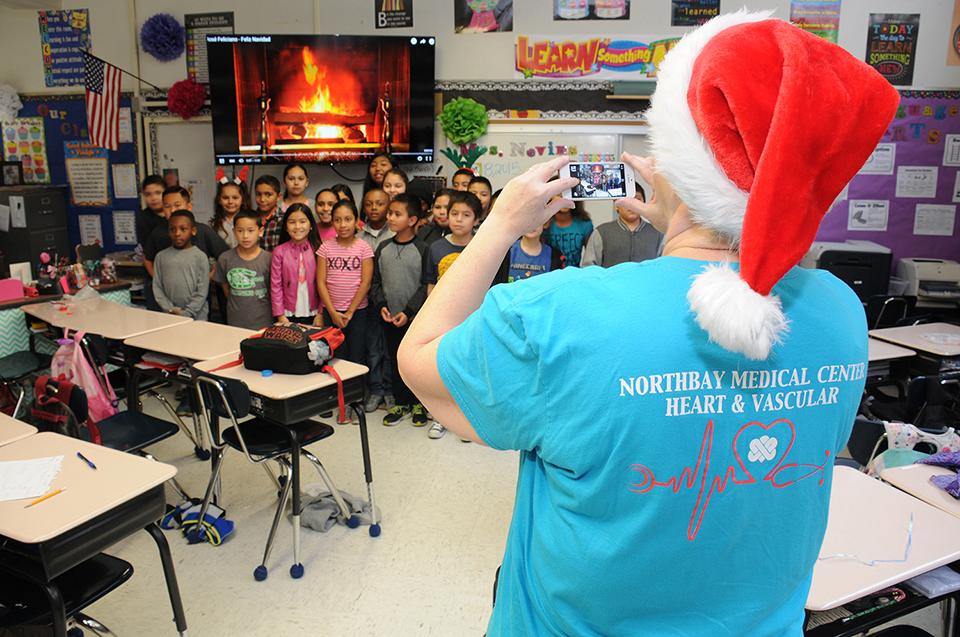 Every year NorthBay Healthcare employees team up with administration to adopt classrooms and help make holiday dreams come true for teachers and students alike.